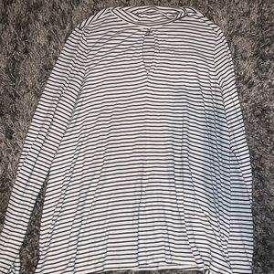 Black&white fashion top